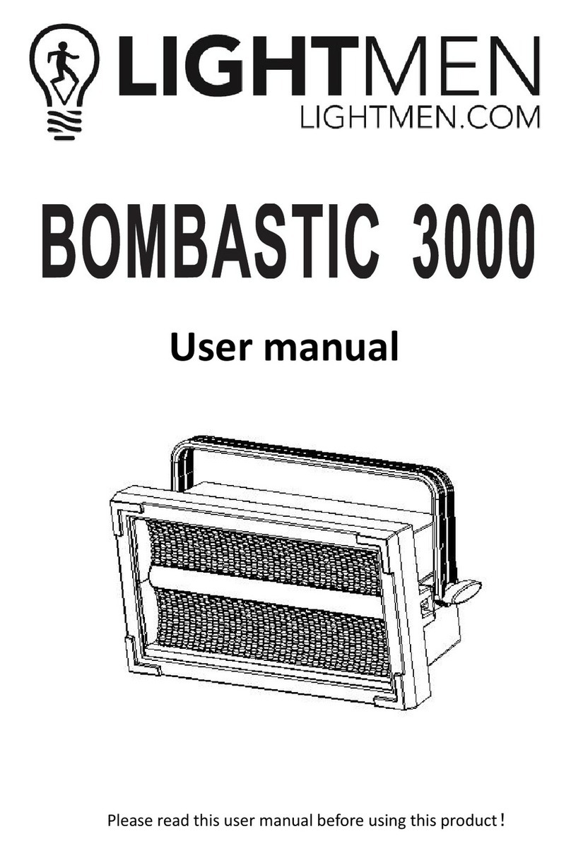 Lightmen bombastic 3000 user manual