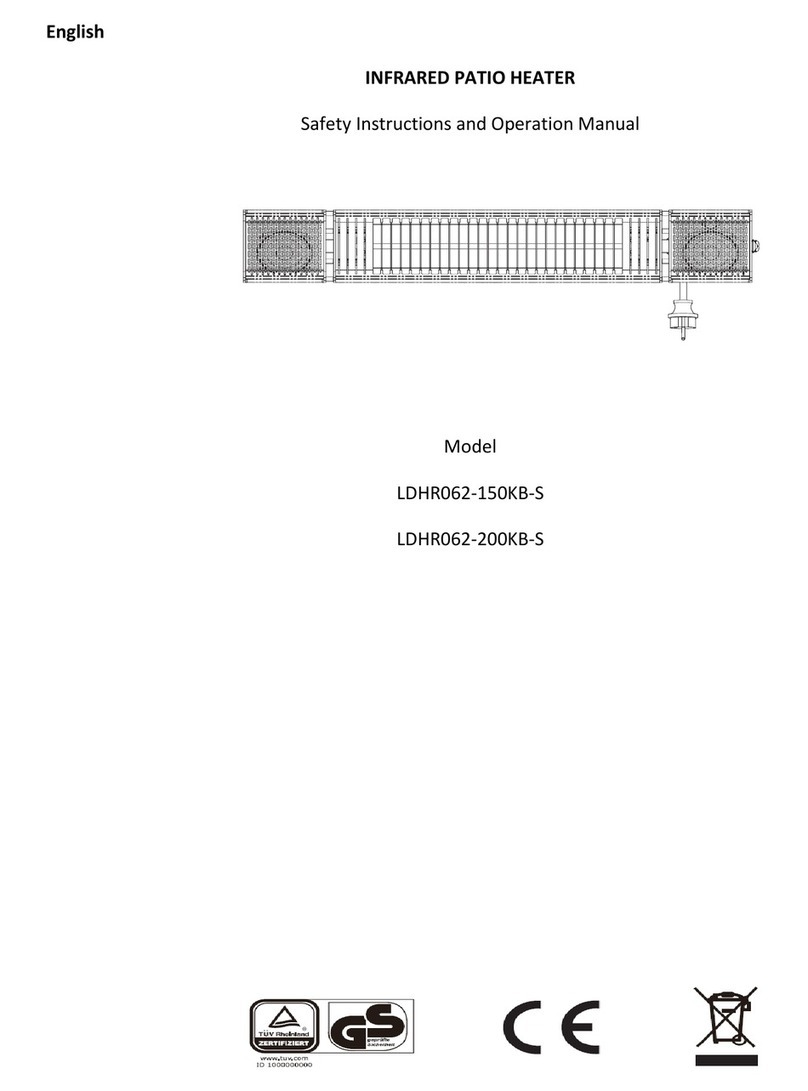 Warmfloor24 LDHR062-150KB-S Safety instructions and operation manual