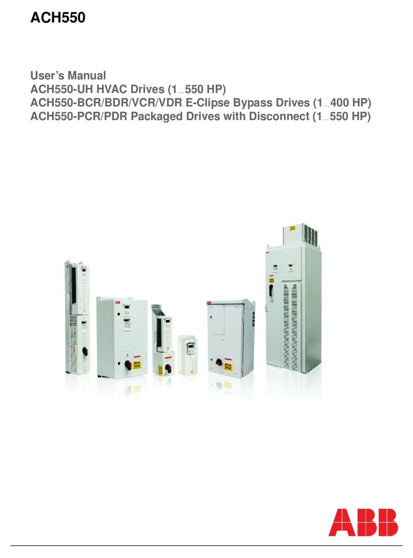ABB ACH550-UH HVAC user manual ABB ACH550-UH HVAC user manual
