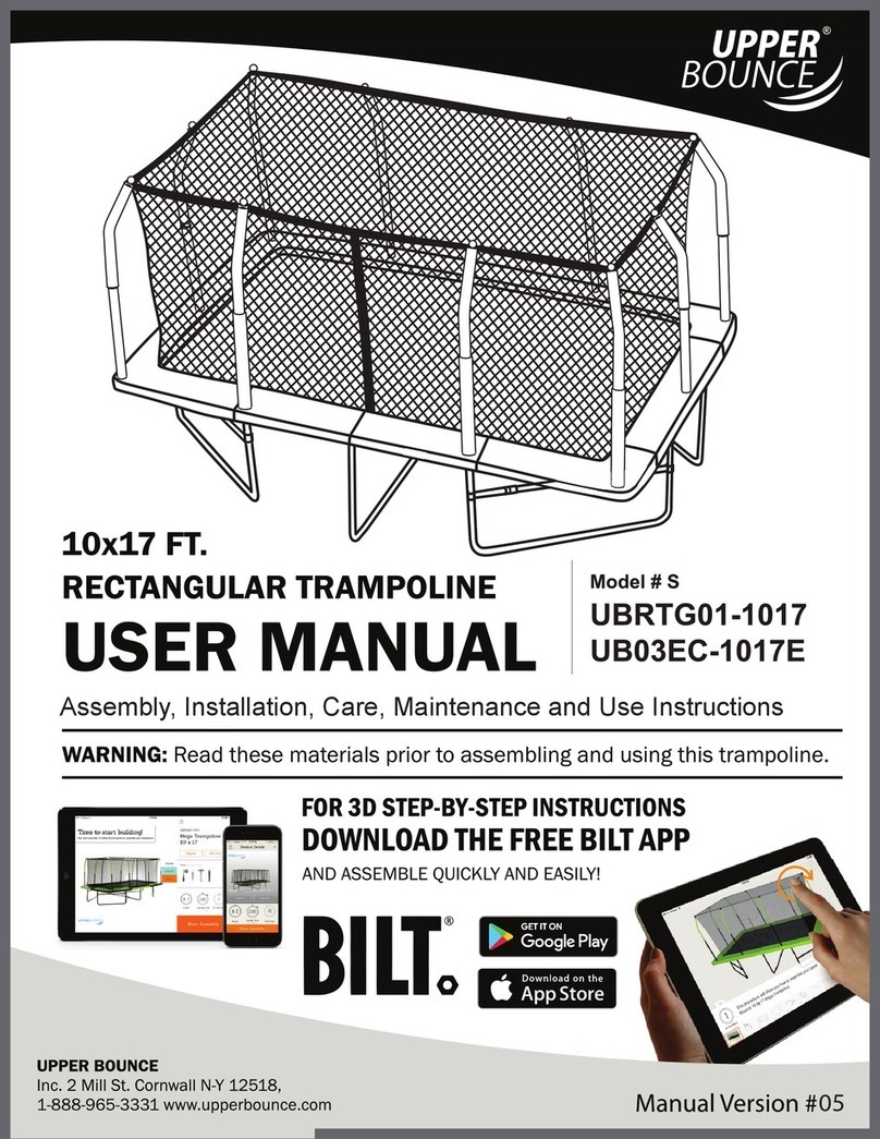 Upper Bounce UBRTG01-1017 user manual Upper Bounce UBRTG01-1017 user manual