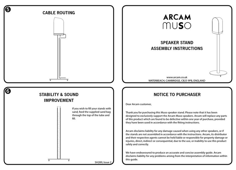 Arcam Muso User manual