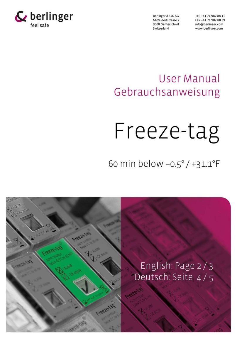 berlinger Freeze-tag user manual