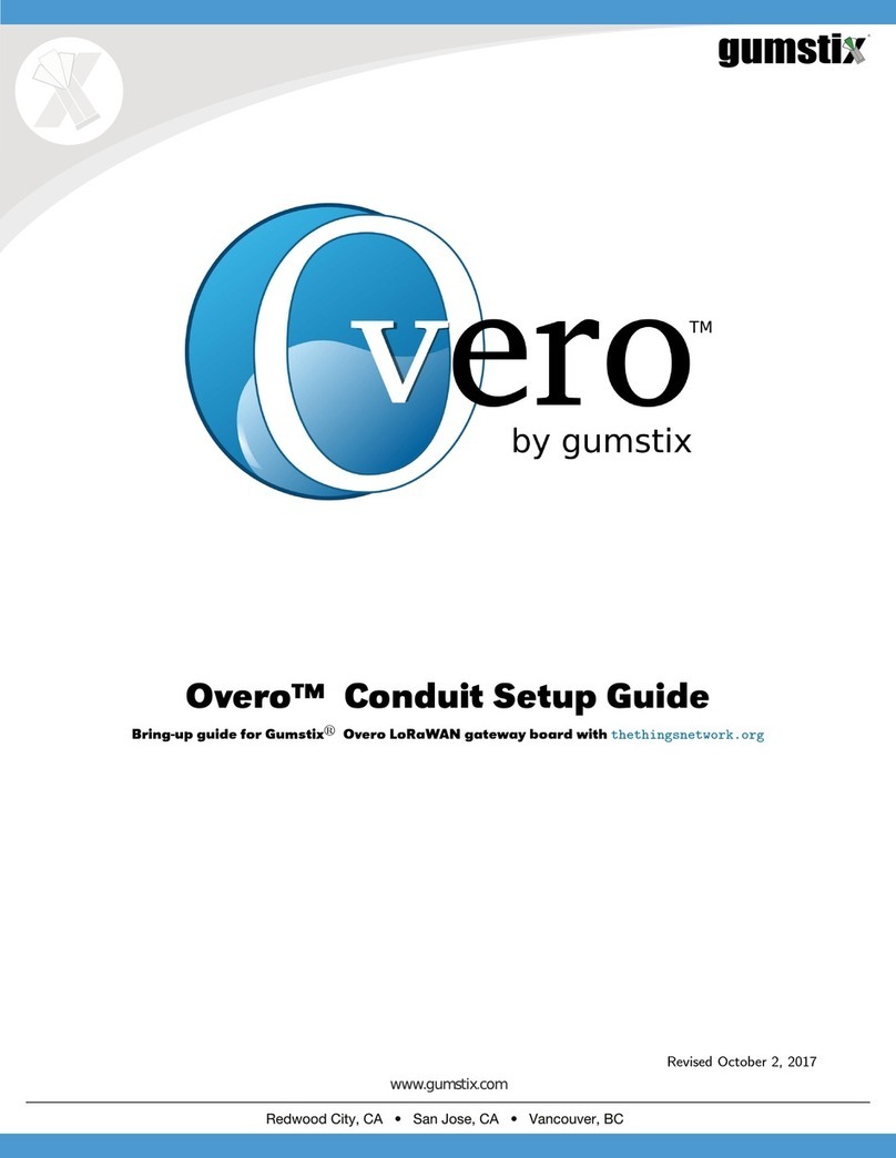 Gumstix Overo Conduit Setup Guide