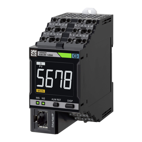 Omron K6CM series User manual
