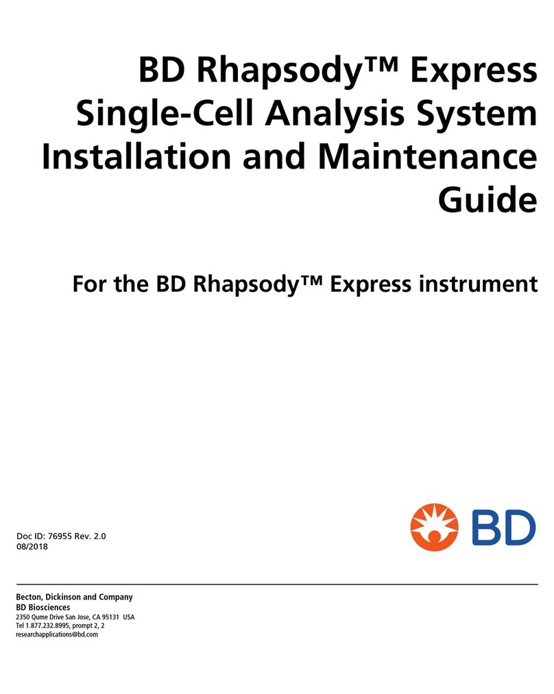 Becton, Dickinson and Company BD Rhapsody Express Product manual