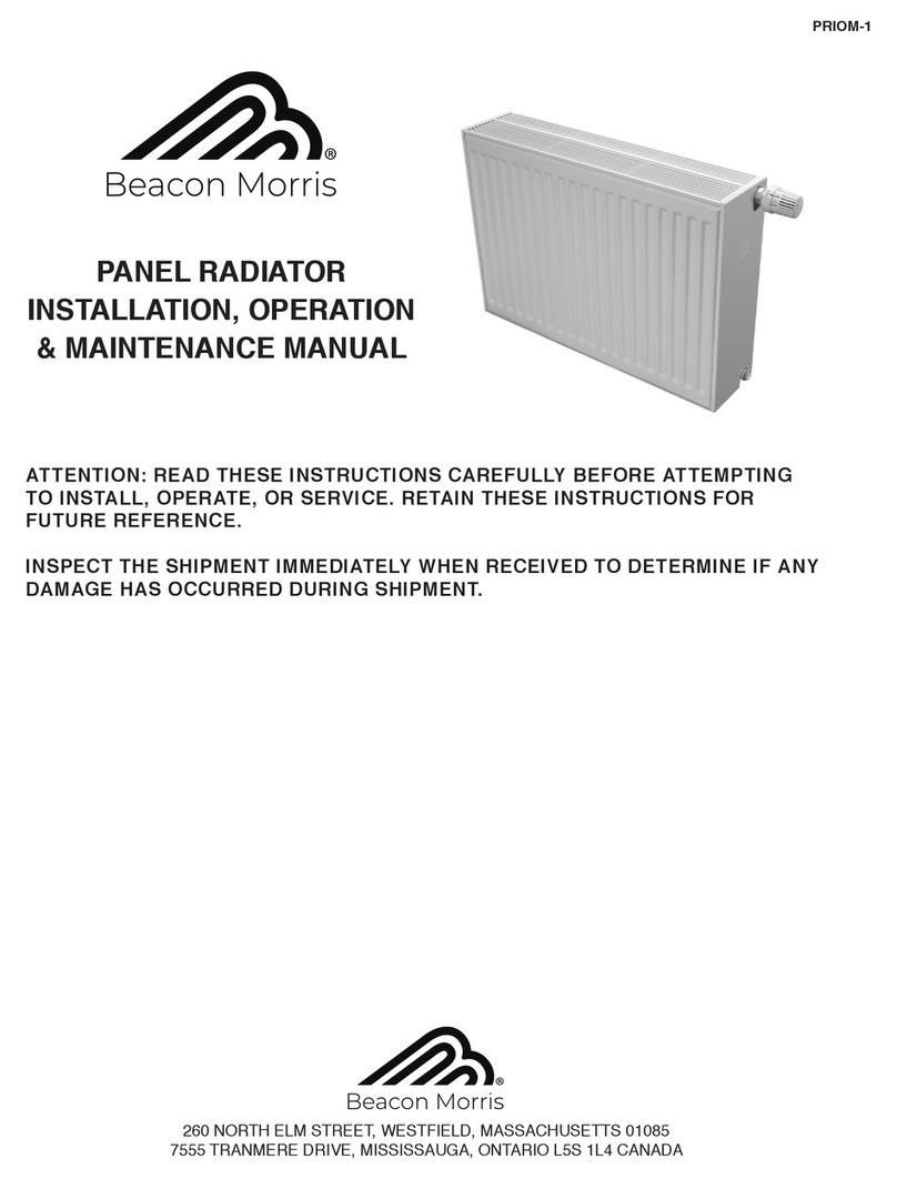 Beacon/Morris PRIOM-1 Installation, operation & maintenance manual