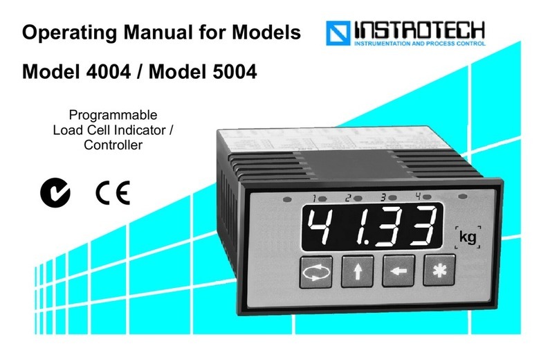 INSTROTECH 4004 operating manual