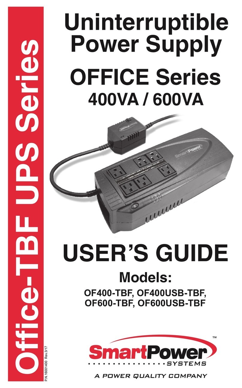 Smart power OF400USB-TBF User manual