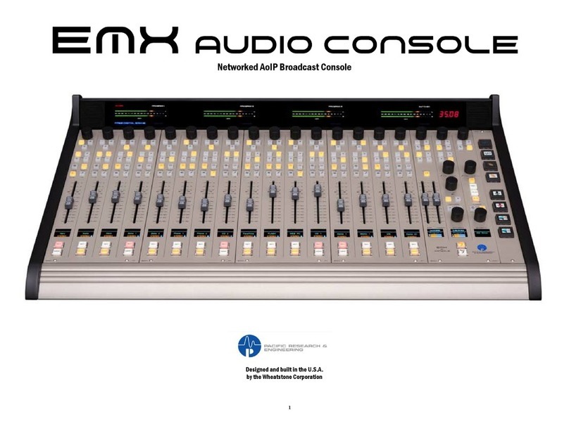 Wheatstone Corporation EMX user manual