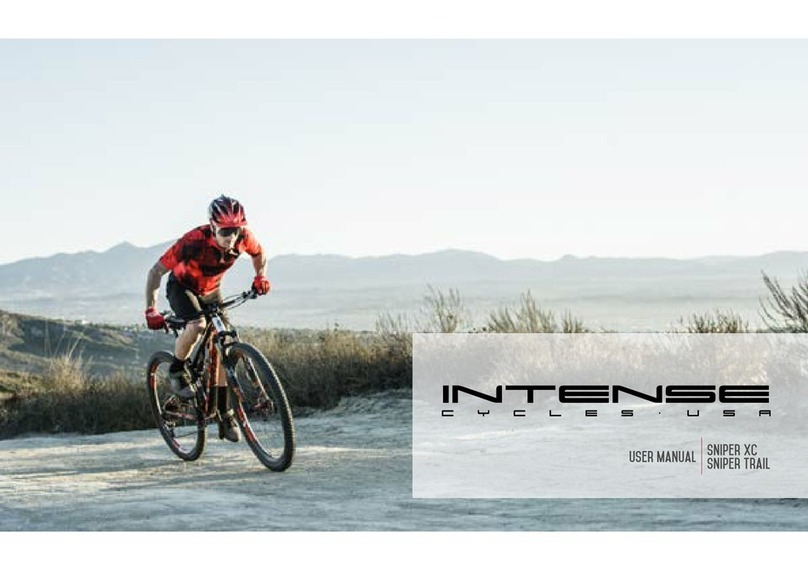 INTENSEcycles Sniper Trail User manual