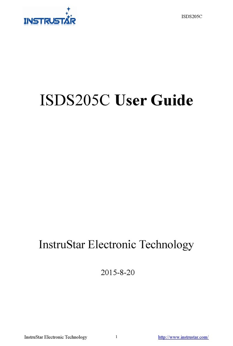InstruStar Electronic Technology ISDS205C User manual