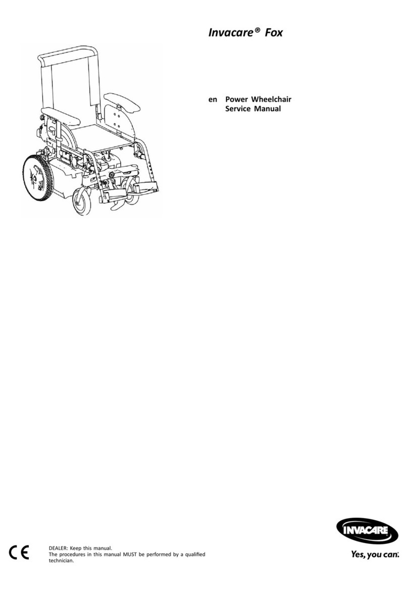 Invacare Fox User manual