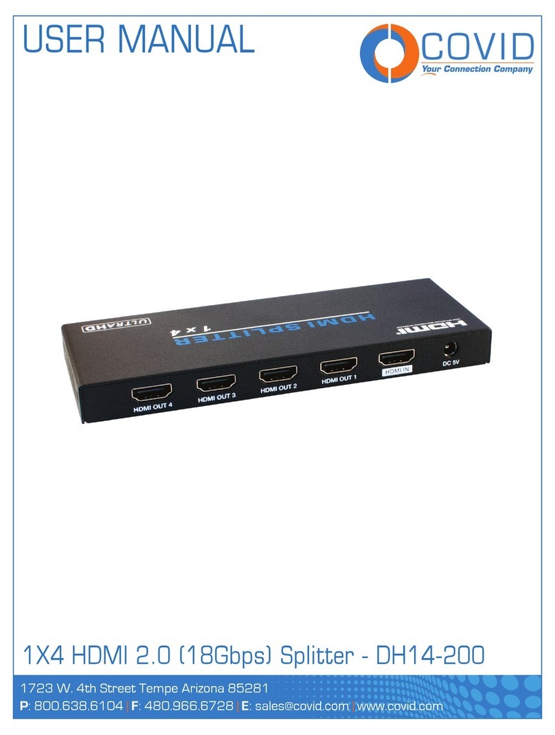 Covid DH14-200 user manual