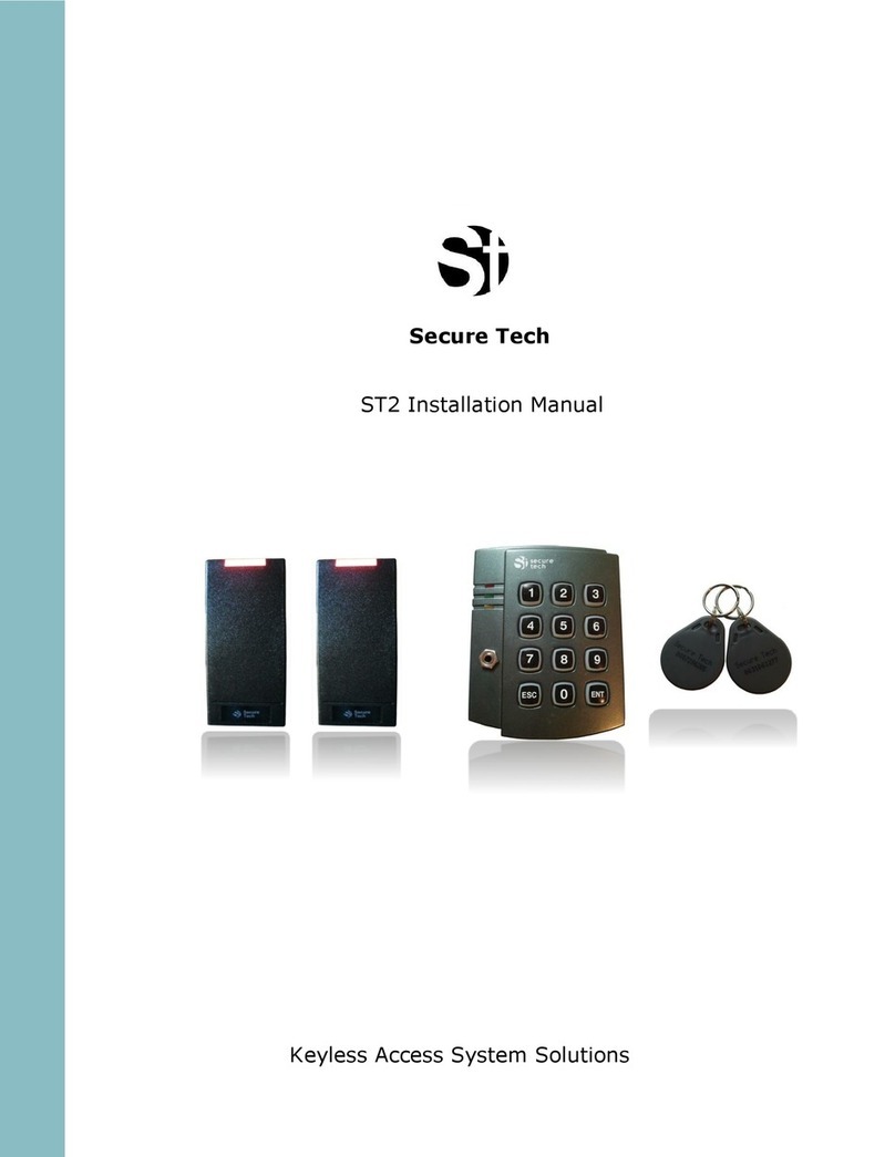 Secure Tech ST2 installation manual