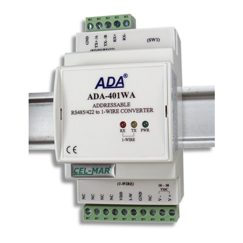 CEL-MAR ADA-401WA User manual