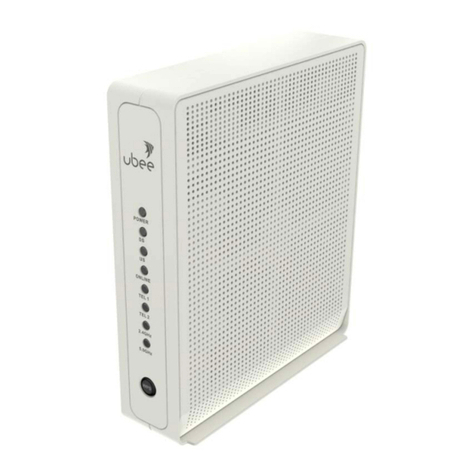 Ubee UBC1303 User manual