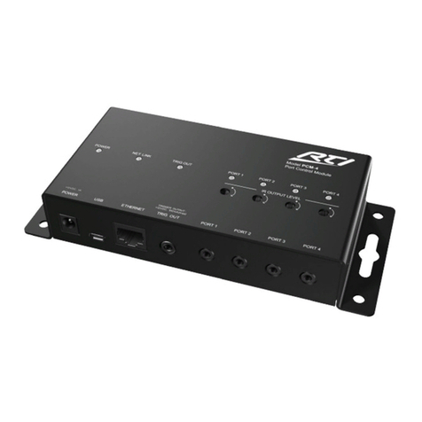 RTI PCM-4 User manual
