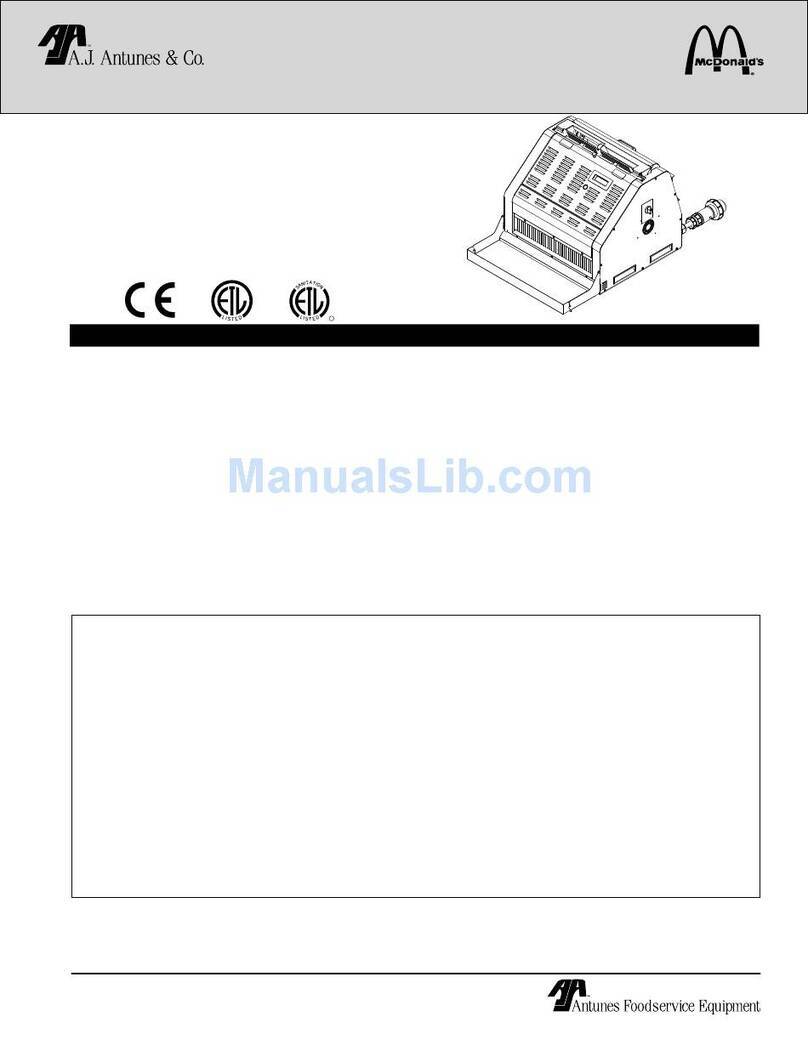 A.J.Antunes UTX-200 manual