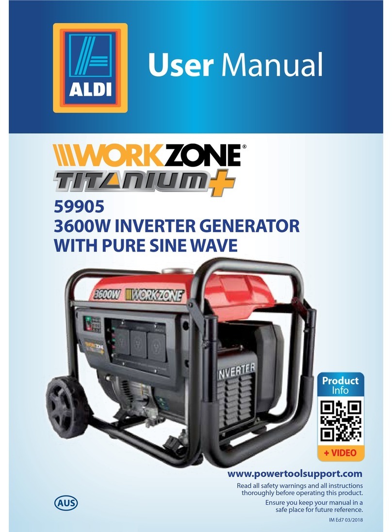 Workzone 59905 user manual
