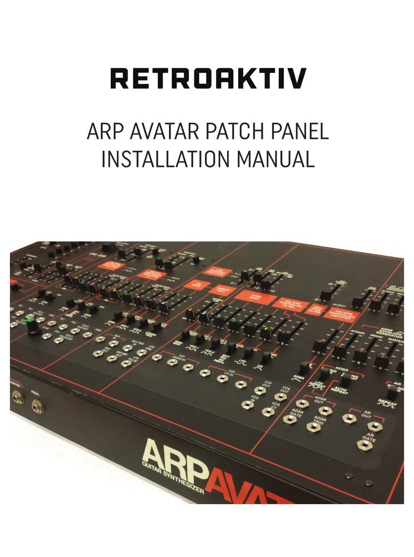 Retroaktiv ARP AVATAR installation manual