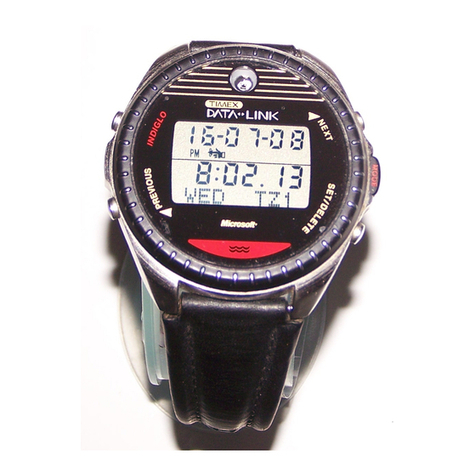 Timex Data Link 150 User manual