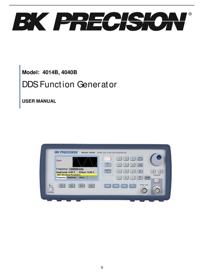 B+K precision 4014B User manual