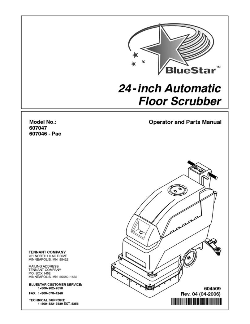 Blue Star 607047 Operator and parts manual