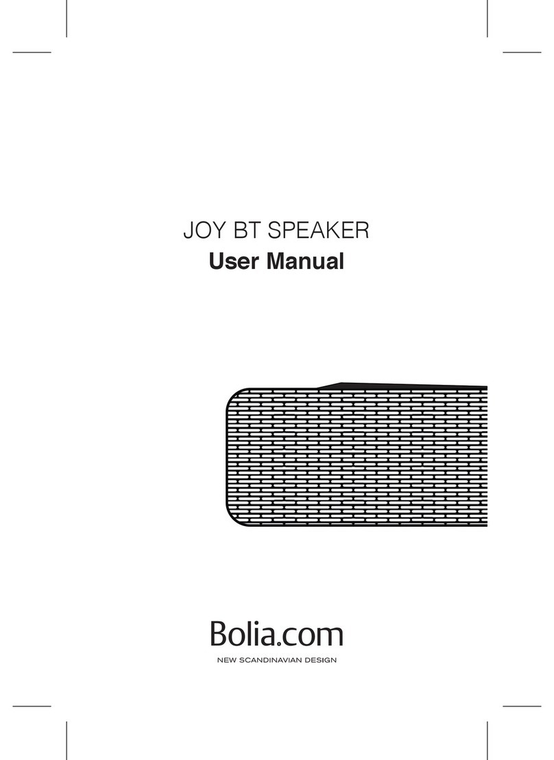 Bolia JOY user manual