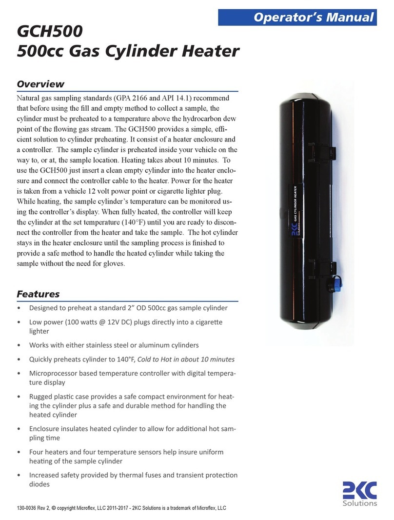 2KC Solutions GCH500 Operator's manual