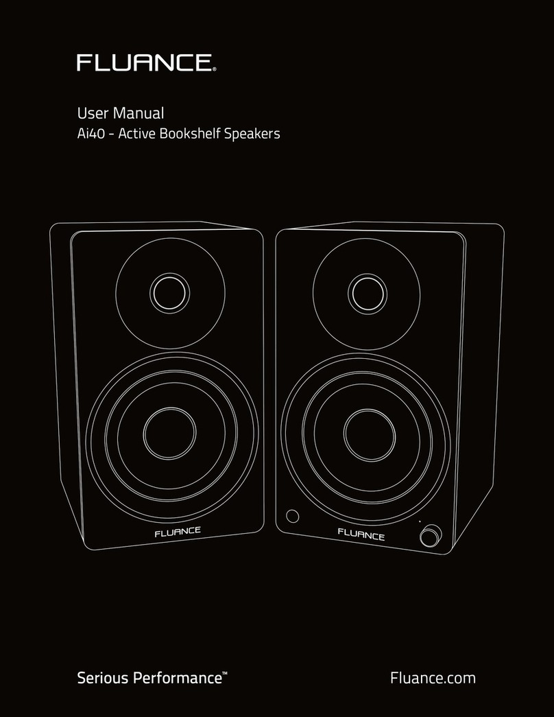 Fluance Serious Performance Ai40 user manual