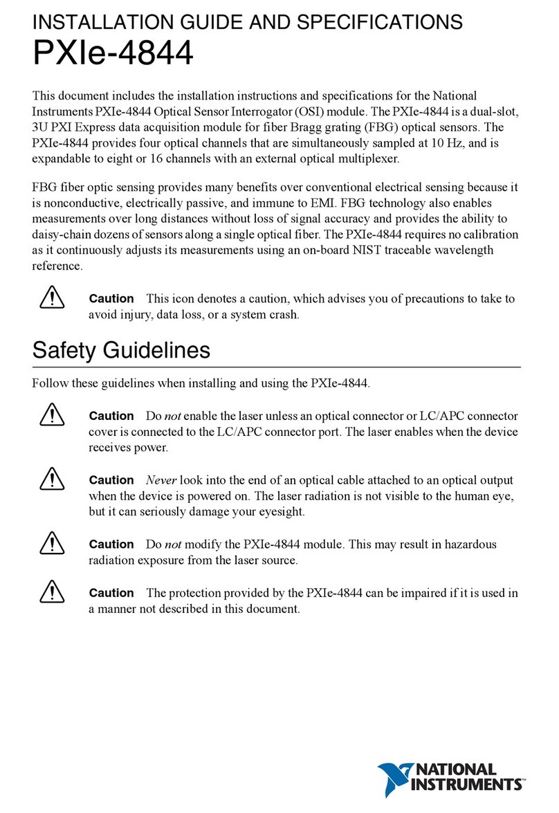 National Instruments PXIe-4844 User manual National Instruments PXIe-4844 User manual