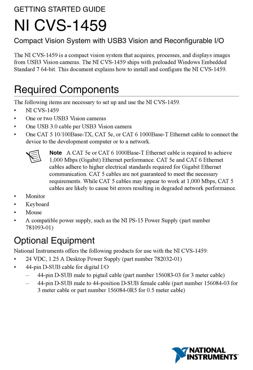 NI CVS-1459 Getting started guide