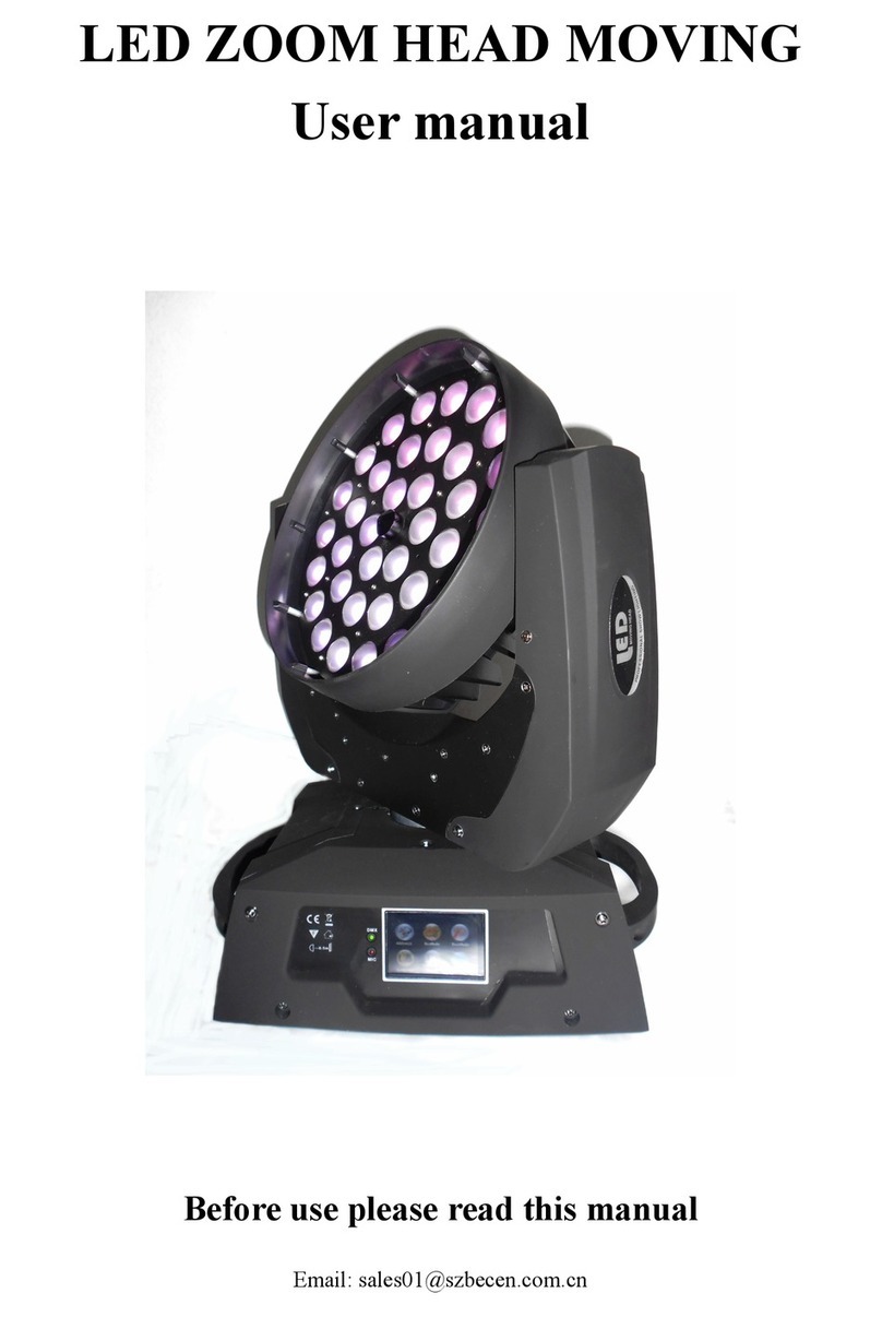 Becen BC-278A user manual