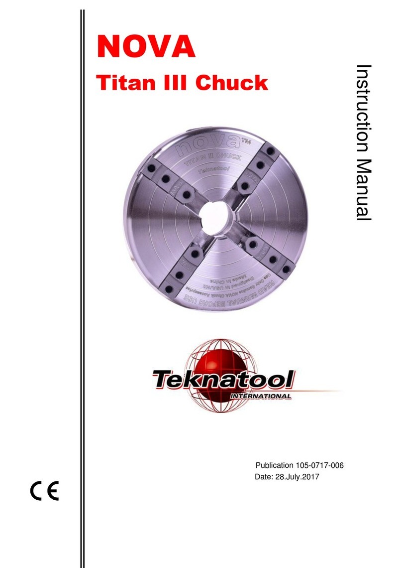 Teknatool NOVA Titan III instruction manual