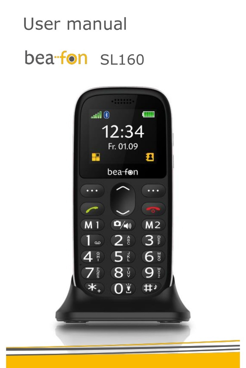 Bea-fon SL160 user manual