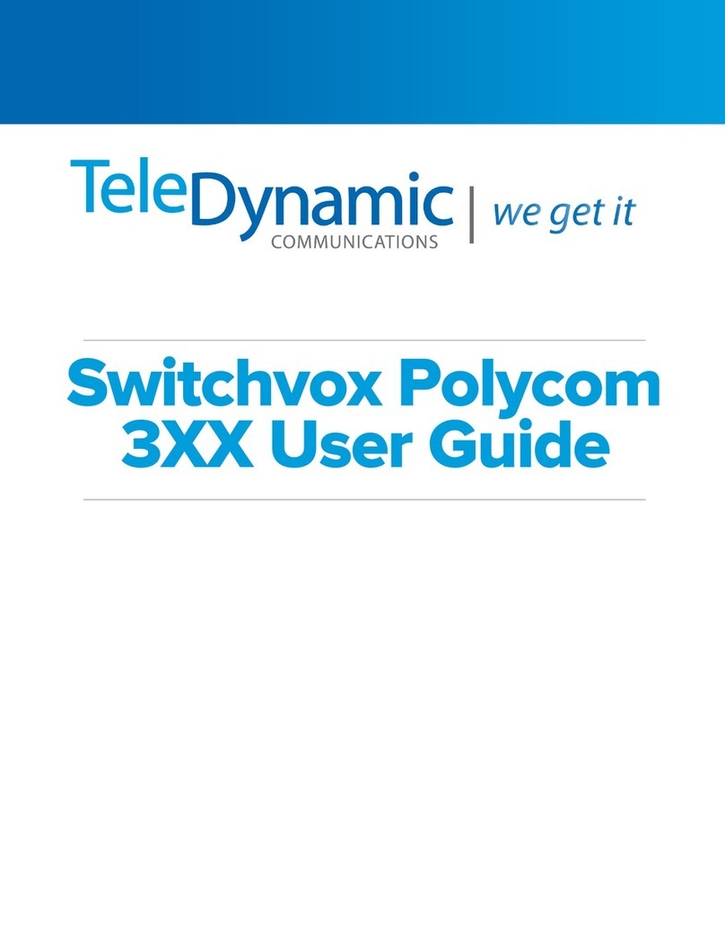 Polycom SoundPoint IP 3 Series User manual