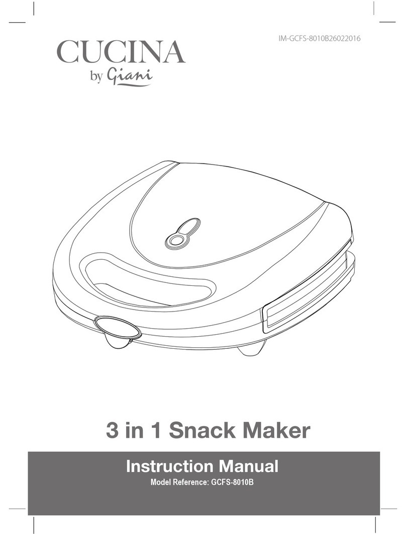 Giani Cucina GCFS-8010B instruction manual