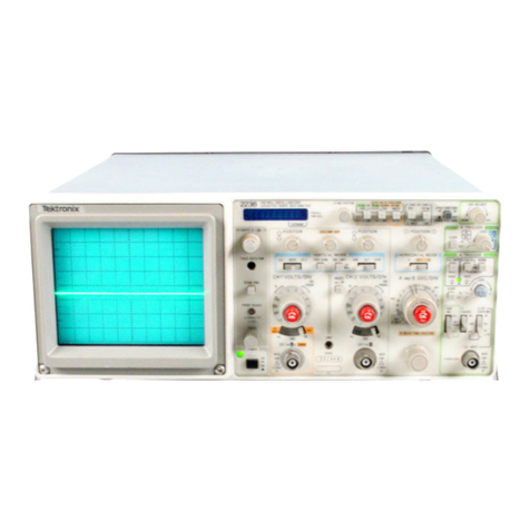 Tektronix 2236 User manual