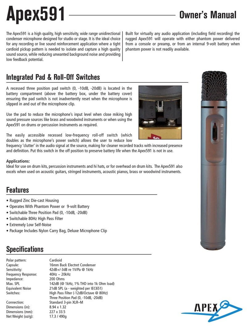 Apex Digital 591 owner's manual