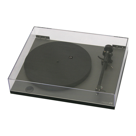 Rega P1 quick start guide