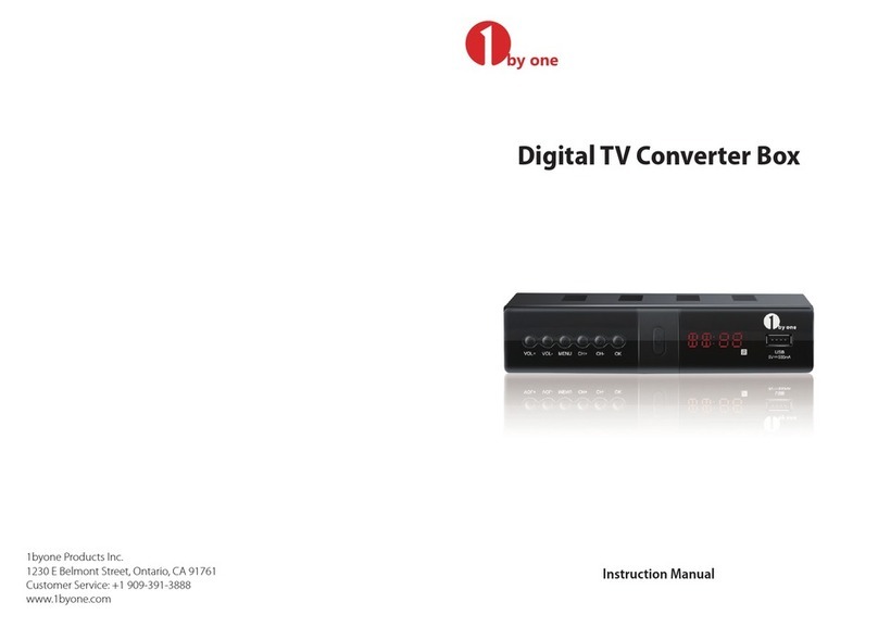 1 BY ONE 212NA-0003-NEW User manual
