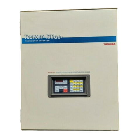 Toshiba TOSVERT-130G2+ User manual