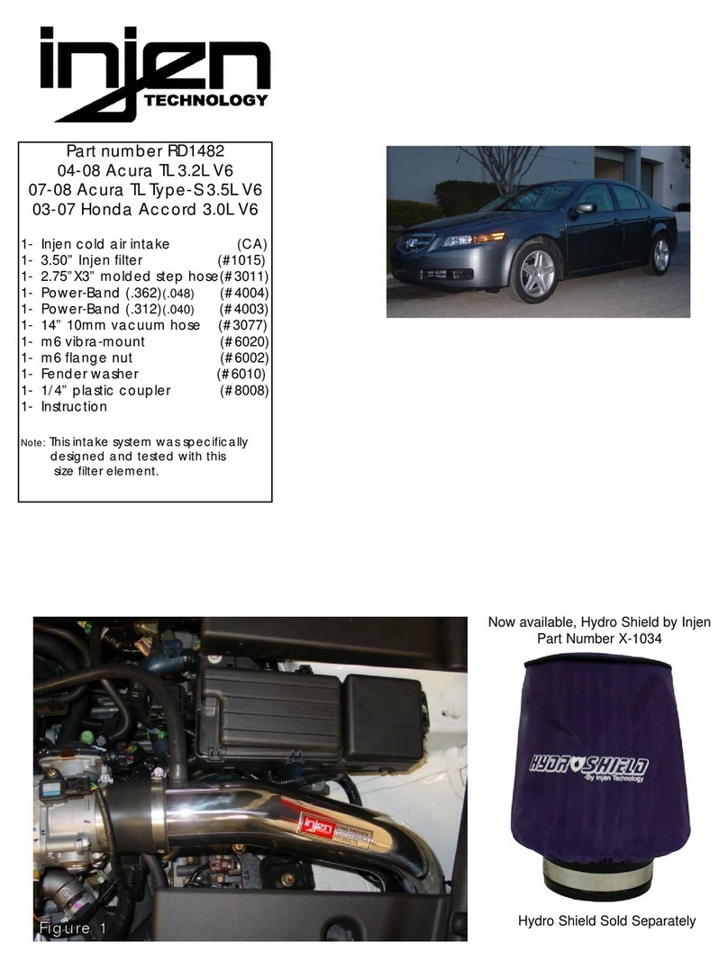 injen technology RD1482 user manual