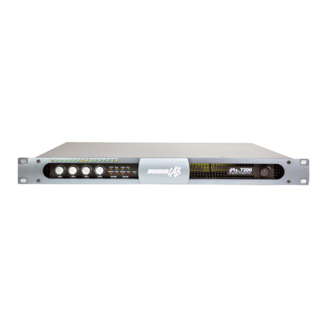 Audiolab DQX-7200 User manual