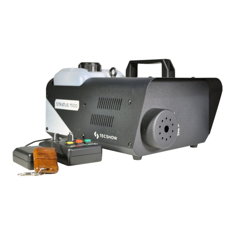 TECshow STRATUS 1500 user manual