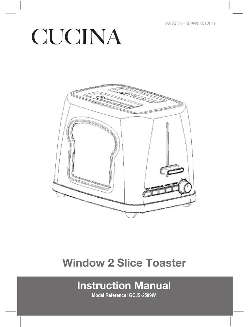 Giani Cucina GCJS-2509W instruction manual