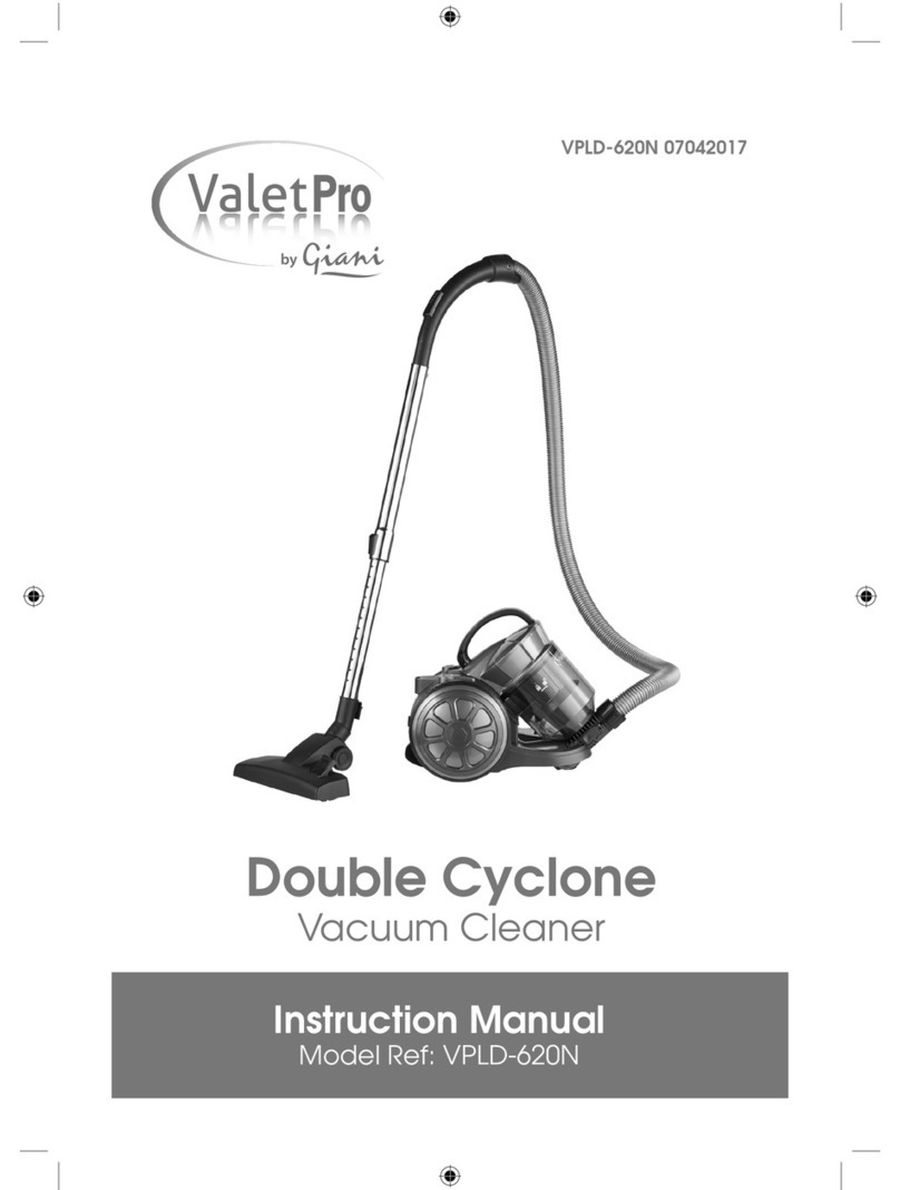 Giani ValetPro VPLD-620N instruction manual