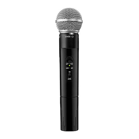Shure T2 Service manual