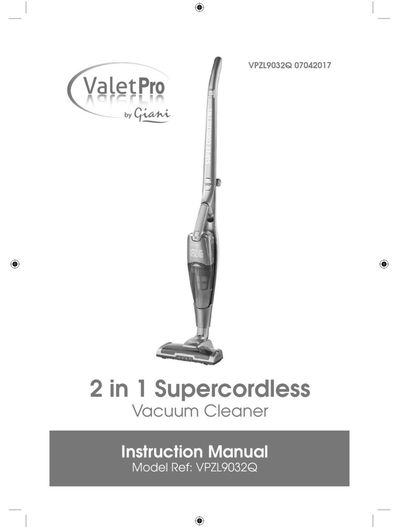 Giani ValetPro VPZL9032Q instruction manual