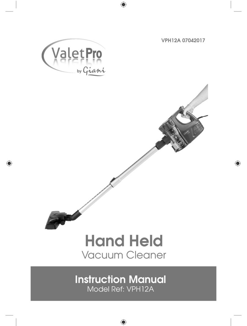 Giani ValetPro VPH12A User manual